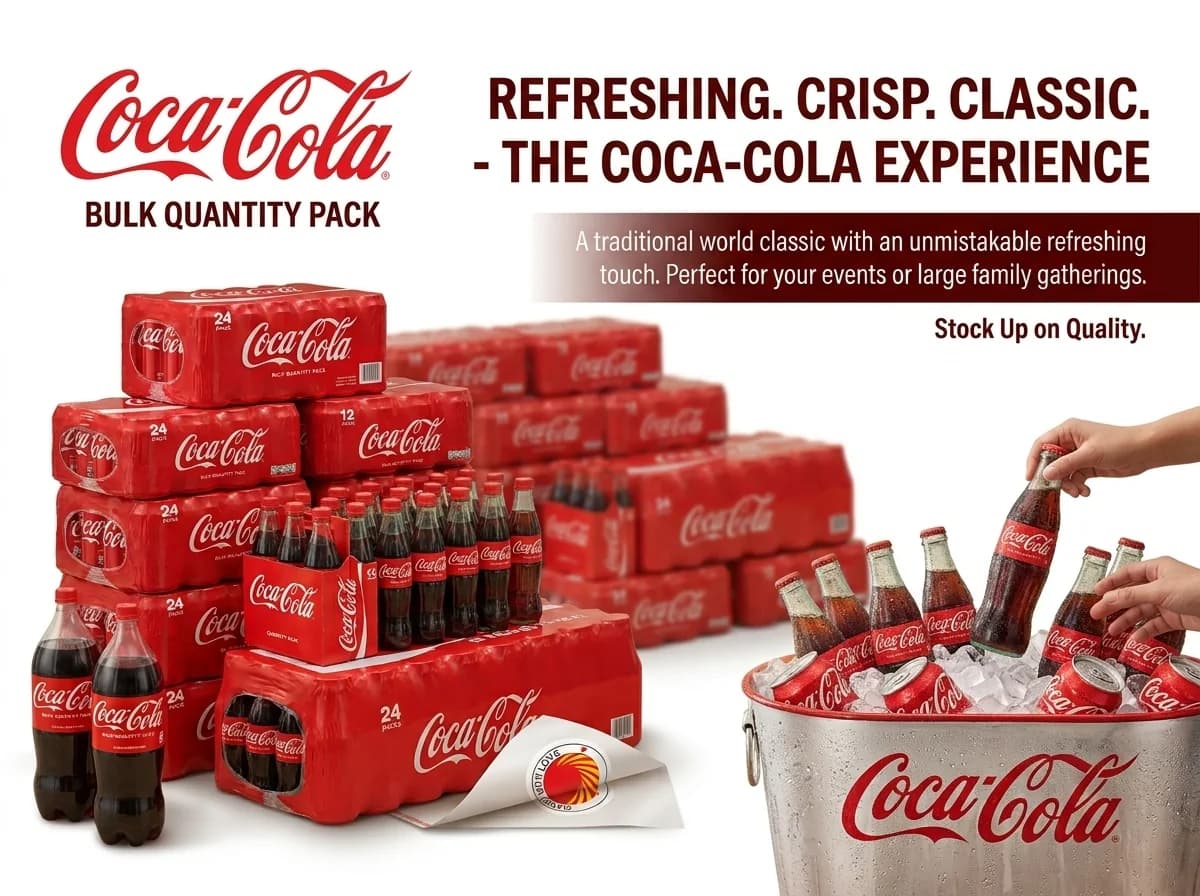 Coca Cola Bulk Quantity Pack
