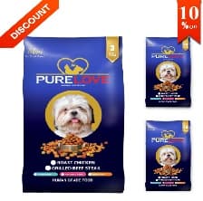 PureLove Mini for Puppies  Beef 3 KG