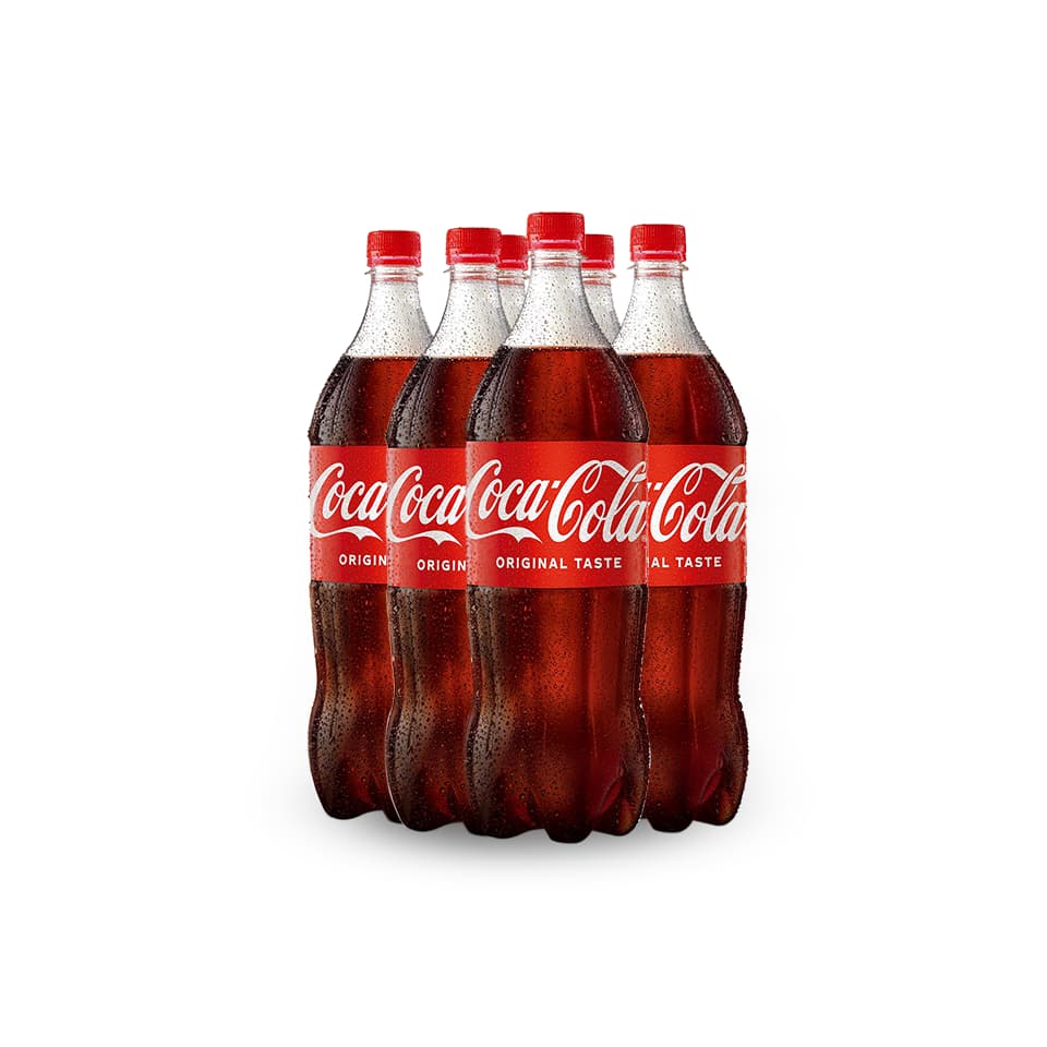Coca Cola 1 L (1x6) bottlestr Pet