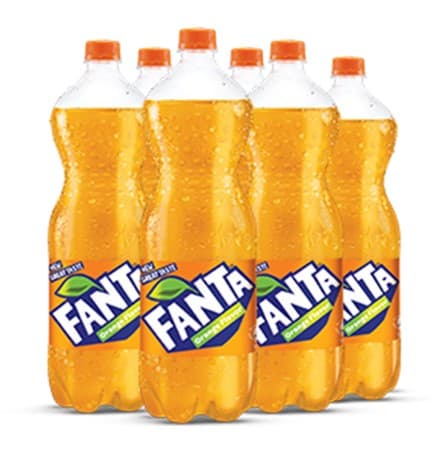 Fanta 1 L (1x6) bottles PET