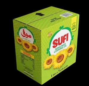 Sufi Sunflower Cooking Oil 1L 3
