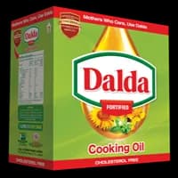 Dalda Cooking Oil Fortified Pouch  (1 L (1x6) bottlestr X 5) 2
