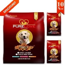 Dog Beef Feast Pack 3kg + 2x500g