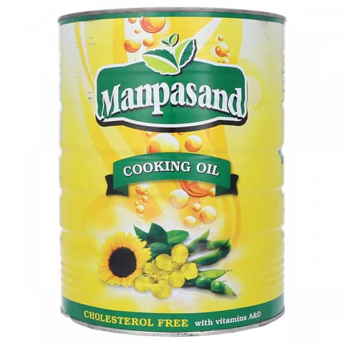 Manpasand Cooking Oil 4.5 LTR TIN