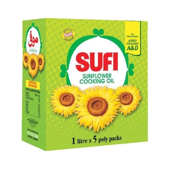 Sufi Sunflower Cooking Oil 1L